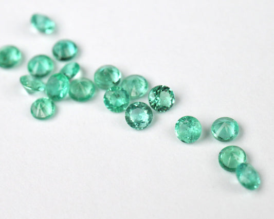 Calibrated Shakiso Emerald 2 mm