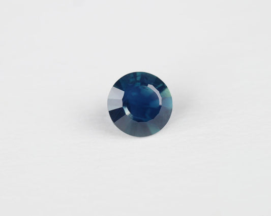 Sapphire blue round 4.5 mm 0.46 ct