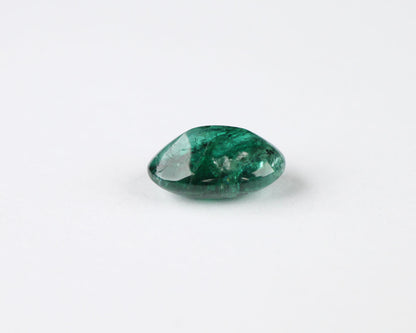 Cabochon cut Shakiso Emerald oval 9 mm 1.5 ct